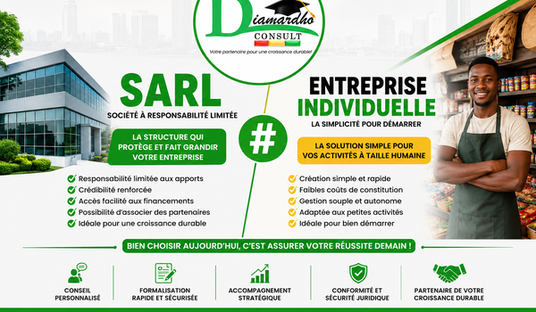 SARL # Entreprise Individuelle
