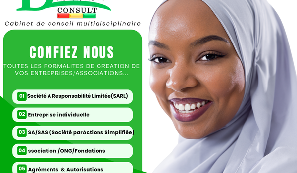 Cabinet D.Consult : votre partenaire stratégique pour créer et structurer votre entreprise