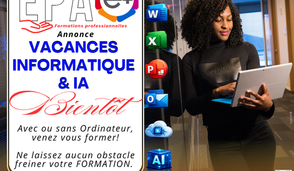 EPA_Vacances Informatique & IA : une opportunité unique pour apprendre les compétences du futur